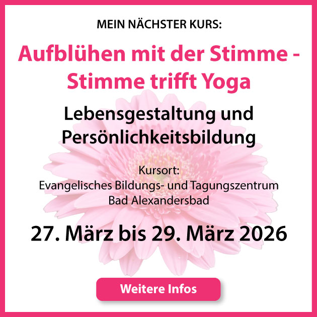 Stimme trifft Yoga PopUp